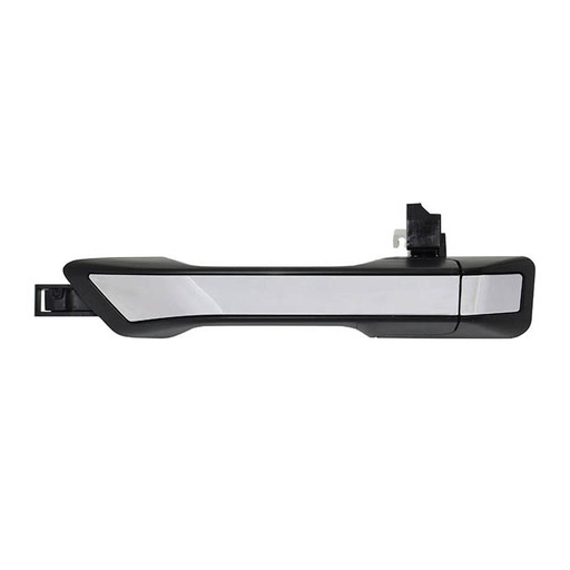MANIJA EXTERIOR HD ODYSSEY 11-16  SIN HOYO PARA LLAVE SIN SENSOR LISA NEGRA/CROMO PLASTICO HUSHAN Izquierdo Delantera  