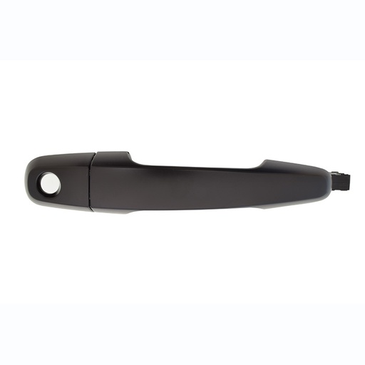 [012-2204-06] MANIJA EXTERIOR MT L200 06-15  LISA PARA PINTAR NEGRA PLASTICO HUSHAN Derecho/Izquierdo Delantera  