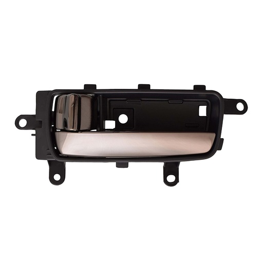 [012-2302-13] MANIJA INTERIOR NS ALTIMA 05-06  NEGRO/CROMO HUMO PLASTICO HUSHAN Izquierdo Delantera/Trasera  