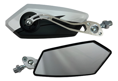 [ENESP-4213-0070B] ESPEJO MOTO UNIVERSAL MARCA SOKO BICOLOR