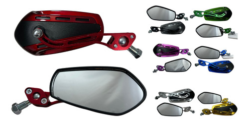 [ENESP-4213-0071R] ESPEJO MOTO SOKO ROJO/NEGRO