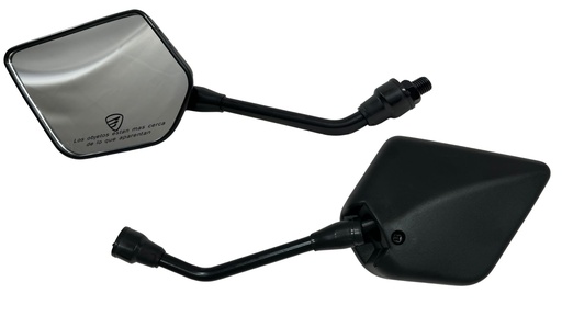 [F10010204] ESPEJO JGO C/LOGO Y LEYENDA ZDM200,DM150 JGO