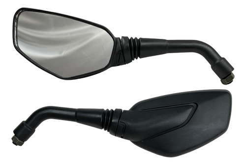 [ENB0300000127P] Espejo Retrovisor Moto Negro 10mm Pulsar 200NS Red Par