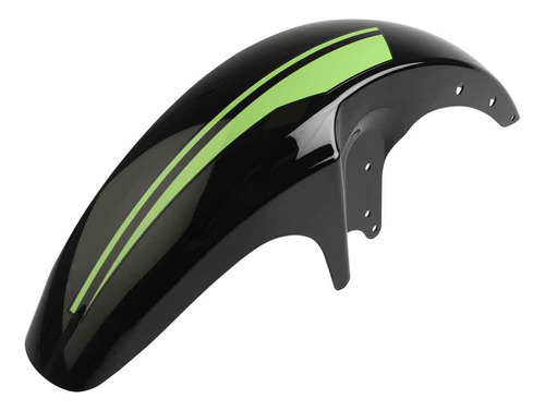 [F16010428] SALPICADERA DELANTERA NEGRO VERDE FT150TS