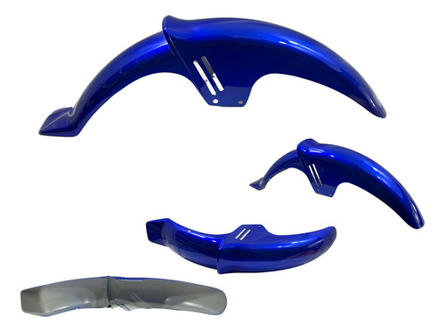 [ENSAL-4101-0007A] SALPICADERA DELANTERA PARA ITALIKA FT150 AZUL