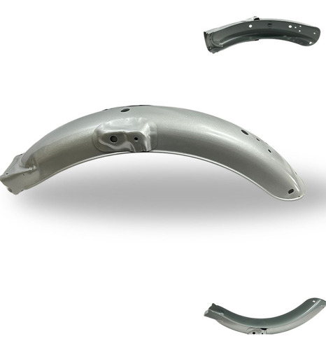 [ENSAL-002] SALPICADERA METAL TRASERA PARA MOTO ITALIKA FT150