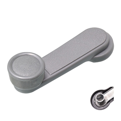 [012-2305-48] MANIJA DE ELEVAR NS D21 86-08/D22 08-15/TSURU III 92-17/SENTRA 96-06/FRONTIER 98-15/NP300 07-15  ZINC GRIS PARDO HUSHAN    