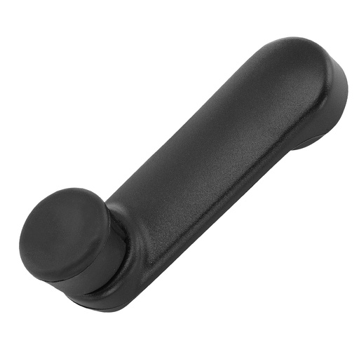 [012-2314-04] MANIJA DE ELEVAR NS PLATINA 02-10/APRIO 08-10  RN CLIO 02-10/MEGANE 01-10/SCENIC I 01-04/KANGOO 04-18  PERILLA NEGRA PLASTICO NEGRO HUSHAN    
