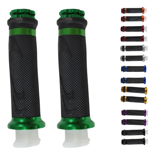 [ENPUN-1107-0015V] PUÑOS JGO. ALUMINIO VERDE