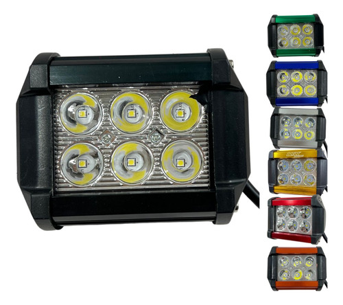 [ENFOB-3216-1814] FARO AUXILIAR HYPERLED IR-1810 8-80V 18W 1200LM NEGRO