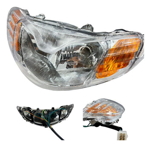 [ENFAR-3211-0002] FARO MOTO DELANTERO COMPLETO DINAMO METRO 110CC MATSUMA