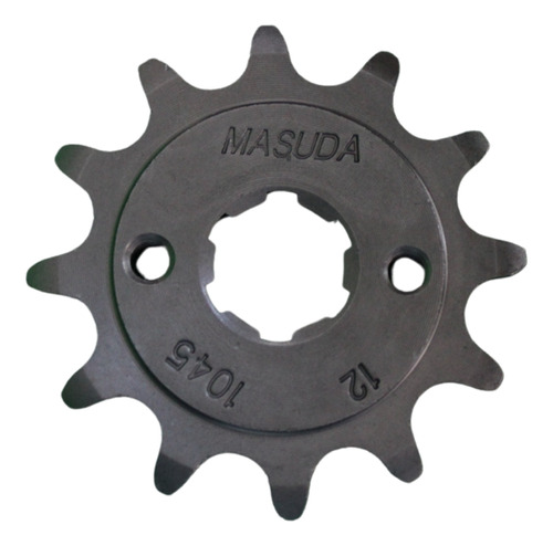 [ENG-1505-2216] ENGRANE TRACCION DEL ACERO #1045 12T P/ITALIKA RC200