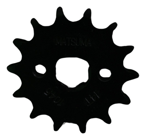 [ENENG-1505-2103] ENGRANE TRACCION DELANTERO ACERO #1045 14T Italika AT110 SPORT