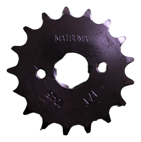 [ENENG-1505-2124] ENGRANE TRACCION DELANTERO ACERO #1045 17T NXR125