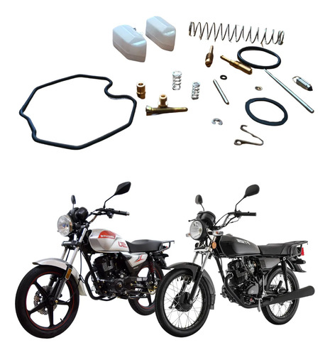 [ENCAR-2111-0003] KIT REPUESTO CARBURADOR JGO ITALIKA/DINAMO CG125/FT125