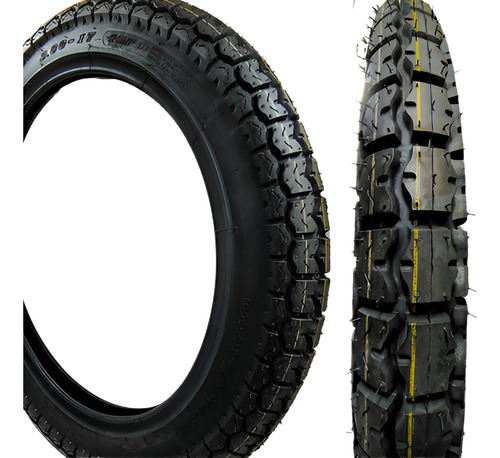 [CHAO-3.00-17] LLANTA MOTO 3.00-17 CHAO 4PR TT H-620 45P