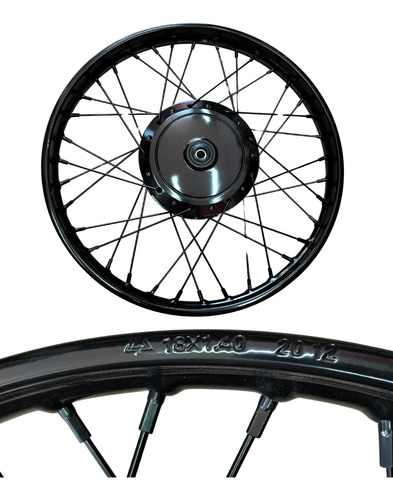 [RIM-1512-1015] RIN DELANTERO 1.4 X 18 TAMBOR NEGRO 18" FT150G NEG