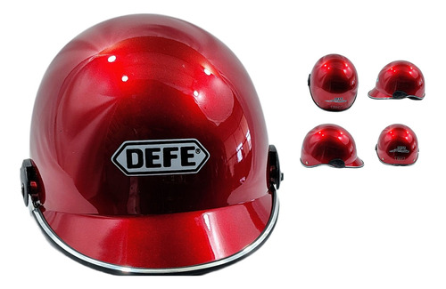 [ENCAS-7101-1001] CASCO 1/2 CACHUCHA ROJO=MSD-300-R (L)