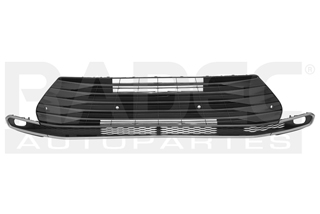 [003-3012-37] REJILLA FASCIA DELANTERA TY SIENNA 21-24 NEGRA BRILLANTE C/MOLDURA CROMADA C/HOYO P/FARO C/HOYO P/SENSOR XLE/LIMITED/LE V6 6 CILINDROS 3.5L 5 PUERTAS CENTRAL