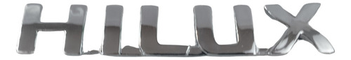 [001-3803-03] EMBLEMA LETRAS TOYOTA HILUX 2006-2011 CROMO 18.5X3.4cm
