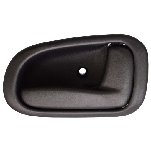 [012-3004-72] MANIJA INTERIOR TY COROLLA 92-97  PATA LARGA NEGRO PLASTICO HUSHAN Derecho Delantera/Trasera  