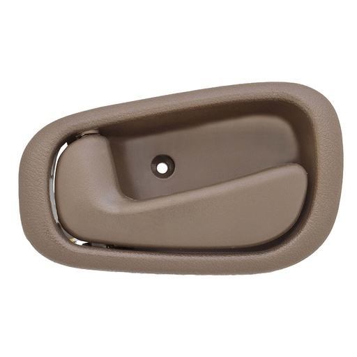 [012-3004-85] MANIJA INTERIOR TY COROLLA  CV GEO PRIZM 98-02  SIN HOYO PARA SEGURO CAFE PLASTICO HUSHAN Izquierdo Delantera/Trasera  