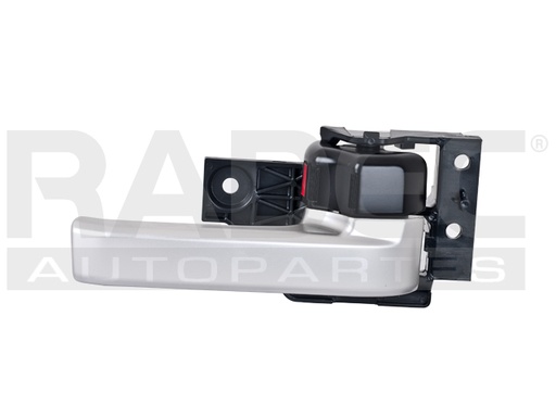 [012-3008-00] MANIJA INTERIOR TY FJ CRUSIER 07-14  NEGRO/PLATA PLASTICO HUSHAN Derecho Delantera  