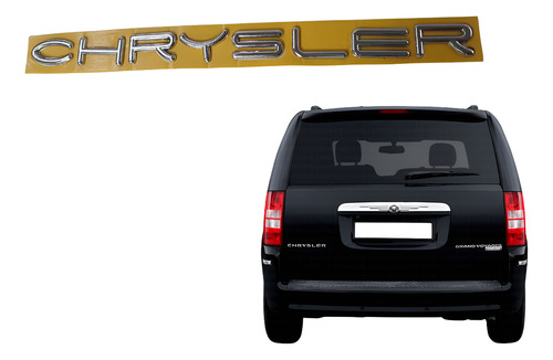 [001-0626-13] LETRAS CHRYSLER VOYAGER CROMO