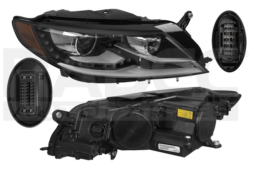 [019-3114-22] FARO VW PASSAT CC 13-17 P/FOCO XENON C/LEDS DEPO DER