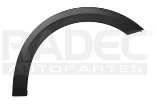 [011-3127-18] MOLDURA SALPICADERA DELANTERA VW SAVEIRO 19-23 (SECCION TRASERA) ROBUST/STARELINE L4 4 CILINDROS 1.6L 2 PUERTAS DER