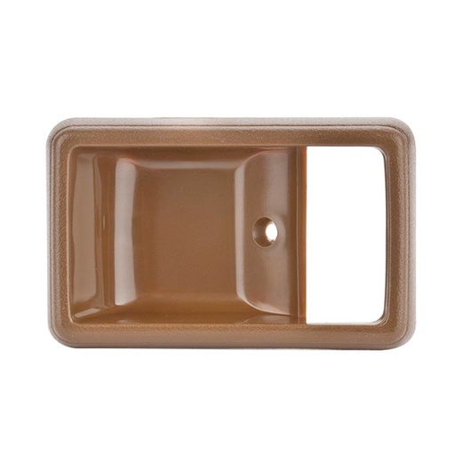 [012-3010-42] MANIJA INTERIOR TY HILUX 79-83  SOLO BISEL CAFE PLASTICO HUSHAN Derecho/Izquierdo   