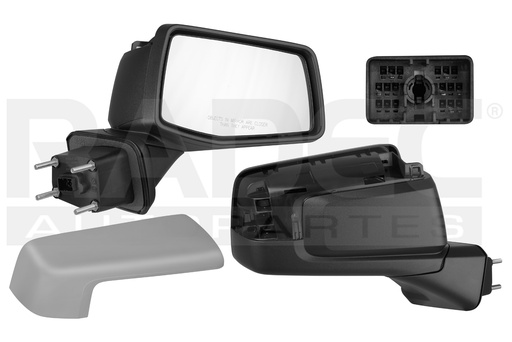 [018-0639-52] ESPEJO CV SILVERADO 19-26 ELECTRICO C/DESEMPANANTE C/SENSOR TEMPERATURA CROMADO 7 PINES CABINA REGULAR/DOBLE CABINA/CUSTOM/4X2/4X4 DER