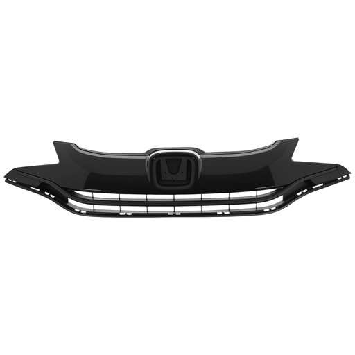 [204-1304-07] PARRILLA HD FIT 15-17 NEGRA BRILLANTE