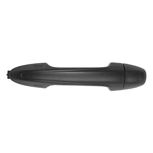 [012-3011-10] MANIJA EXTERIOR TY RAV4 13-18/HILUX SRV 16-20  SIN HOYO PARA LLAVE CORRUGADA NEGRA PLASTICO HUSHAN Derecho Delantera  