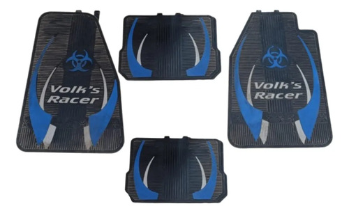 [TAPP008N] TAPETE UNIVERSAL 4PIEZAS VOLKS RACER