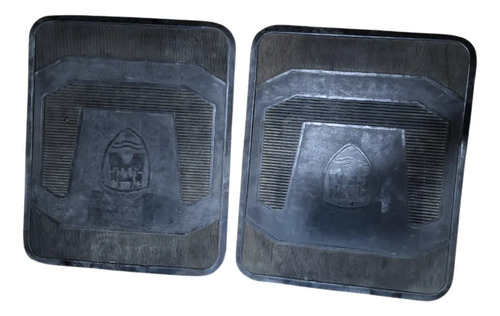[TAPPE1007N] TAPETE UNIVERSAL NEGRO HULE GRUESO 2PZ G