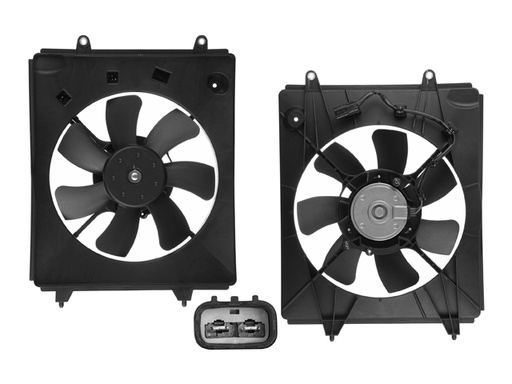 [218-1303-10] MOTOVENTILADOR HD CR-V 12-14 l4 2.4l P/AA SENCILLO COMPLETO 2 PINES KF/CN