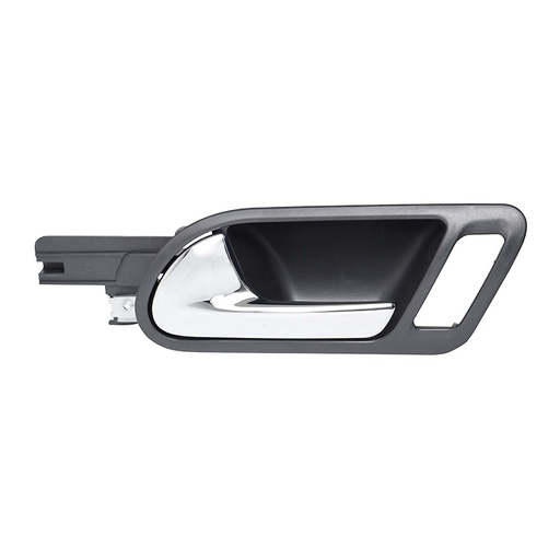 [012-3103-01] MANIJA INTERIOR VW BORA 08-10/GOLF 07-09  CON HOYO SIN CONTROL CROMADA/NEGRA PLASTICO HUSHAN Izquierdo Delantera  