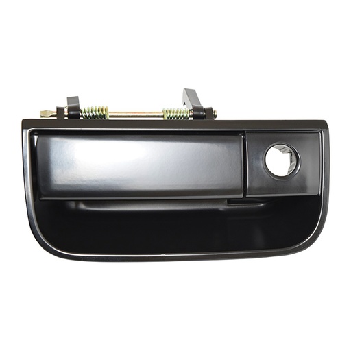 [012-3127-00] MANIJA DE TAPA VW SAVEIRO 10-16  CON HOYO PARA LLAVE LISA NEGRO ZINC HUSHAN    