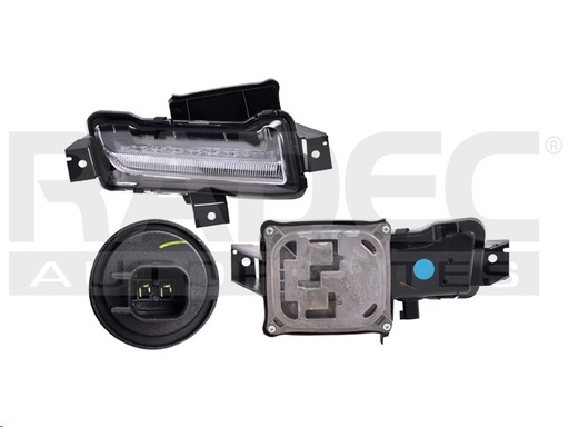 [013-0608-20] CUARTO FRONTAL CV CAMARO LS/LT/ZL1 16-19 2 PUERTAS/CONVERTIBLE C/LUZ DE DIA C/FOCO DEPO DER