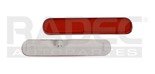 [013-0614-01] CUARTO REFLEJANTE TRASERO CV CHEVY C3 09-12 IZQ