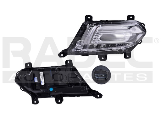 [013-0622-03] CUARTO FRONTAL CV EQUINOX 16-17 C/LUZ DE DIA C/LEDS DEPO IZQ