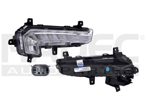[013-0630-06] CUARTO FRONTAL CV MALIBU 16-18 C/LEDS DEPO DER