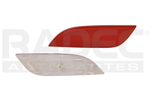[013-0666-07] CUARTO REFLEJANTE TRASERO CV SPARK 11-12 5 PUERTAS IZQ