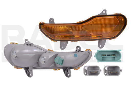 [013-1209-01] CUARTO FRONTAL FD ESCAPE 13-16 AMBAR S/S PLUS/SE/SE PLUS L4 4 CILINDROS 2.0/2.5L 5 PUERTAS DEPO IZQ