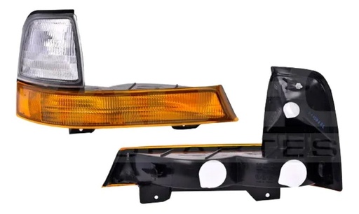 [013-1230-02] CUARTO FRONTAL/PUNTA FD RANGER 98-04 AMBAR/BLANCO S/FOCO DEPO DER