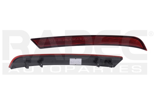 [013-1242-05] CUARTO REFLEJANTE TRASERO FD EDGE 19-23 SEL PLUS/TITANIUM/ST L4/V6 4/6 CILINDROS 2.0/2.7L 5 PUERTAS DEPO IZQ