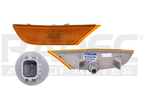 [013-1305-51] CUARTO LATERAL HD ODYSSEY 18-23 AMBAR C/FOCO DEPO IZQ
