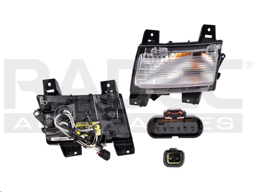 [013-1609-17] CUARTO FRONTAL JP WRANGLER 18-23 LINEA NUEVA S/LUZ DE DIA C/FOCO DEPO IZQ