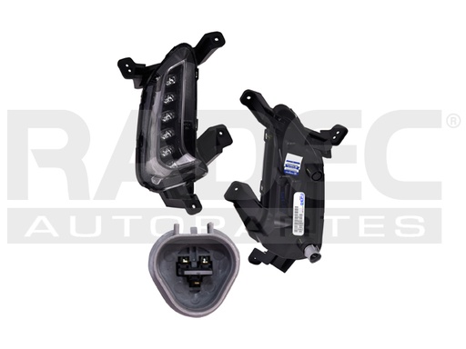 [013-3402-14] CUARTO FRONTAL HY ELANTRA 17-18 C/LUZ DE DIA C/FOCO DEPO DER